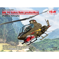 ICM 1/32 AH-1G Cobra (Late Production) US Attack Helicopter Plastic Model Kit