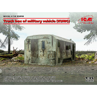 ICM 1/35 Truck box of military vehicle (KUNG) Plastic Model Kit