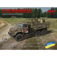 ICM 1/35 Z?L-131 with DShKMd crew. Armed Forces of Ukraine Plastic Model Kit