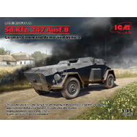 ICM 1/35 Sd.Kfz. 247 Ausf.B German Command Armoured Vehicle Plastic Model Kit