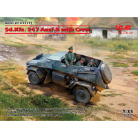 ICM 1/35 Sd.Kfz. 247 Ausf.B with Crew Plastic Model Kit