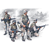 ICM 1/35 US Elite Forces in Iraq (4 Figures - 4 soldiers) Plastic Model Kit