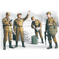 ICM 1/35 Soviet Motorized Infantry (1979-1988) (4 Figures - 1 officer 3 soldiers) Plastic Model Kit