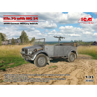 ICM 1/35 Kfz.70 with MG 34 WWII German Military Vehicle Plastic Model Kit
