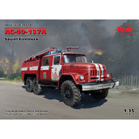 ICM 1/35 AC-40-137A Soviet Firetruck Plastic Model Kit