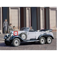 ICM 1/35 G4 (1939 Production) German Car with Passengers (4 Figures) Plastic Model Kit