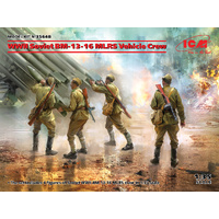 ICM 1/35 WWII Soviet BM-13-16 MLRS Vehicle Crew Plastic Model Kit
