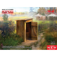 ICM 1/35 WC (Field Toilet) Plastic Model Kit