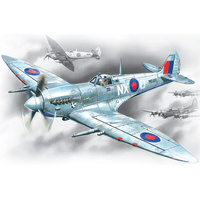 ICM 1/48 Spitfire Mk.VII WWII British Fighter Plastic Model Kit