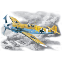 ICM 1/48 Messerschmitt Bf 109F-4Z/Trop WWII German Fighter Plastic Model Kit