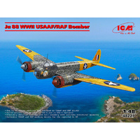 ICM 1/48 Ju 88 WWII USAAF/RAF Bomber Plastic Model Kit