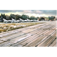 ICM 1/48 Soviet PAG-14 Airfield PLates (32 pieces) (543×324 mm) Plastic Model Kit