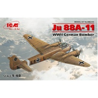 ICM 1/48 Ju 88A-11 WWII German Bomber Plastic Model Kit