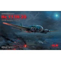 ICM 1/48 He 111H-20 WWII German Bomber Plastic Model Kit