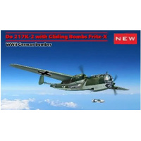 ICM 1/48 Do 217K-2 with Fritz-X WWII German Bomber Plastic Model Kit