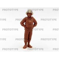 ICM 1/48 Cobra AH-1G + Bronco OV-10A with US Pilots & Ground Personnel and US Helicopter Pilots Forward base Plastic Model Kit