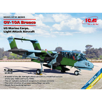 ICM 1/48 OV-10? Bronco US Marine Corps Light Attack Aircraft Plastic Model Kit