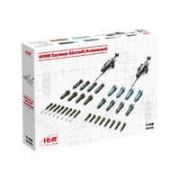 ICM 1/48 WWII German Aircraft Armament Plastic Model Kit