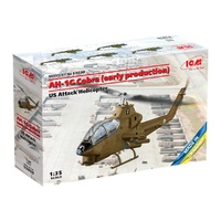 ICM 1/35 AH-1G Cobra (Early Production) US Attack Helicopter Plastic Model Kit