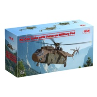 ICM 1/35 CH-54A Tarhe with Universal Military Pod Plastic Model Kit