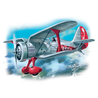 ICM 1/72 I-15 Soviet Biplane Fighter Plastic Model Kit