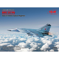 ICM 1/72 MiG-25PD Soviet Interceptor Fighter Plastic Model Kit