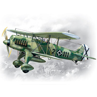 ICM 1/72 Heinkel He 51B-1 Spanish Air Force Biplane Fighter Plastic Model Kit