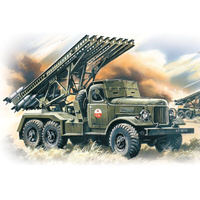 ICM 1/72 BM-13-16 “Katiusha” Mult. Launch Rocket System on ZiL-157 base Plastic Model Kit