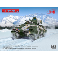 ICM 1/72 M2 Bradley US Infantry Fighting Vehicle Plastic Model Kit