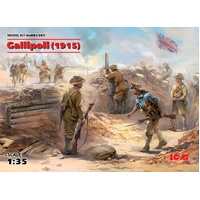 ICM 1/35 Gallipoli (1915) *Aus Decals* Plastic Model Kit Diorama Set