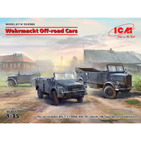ICM 1/35 Wehrmacht Off-road Cars Plastic Model Kit Diorama Set