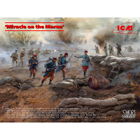 ICM 1/35 'Miracle on the Marne' Plastic Model Kit Diorama Set