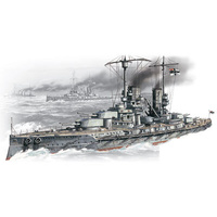 ICM 1/350 'Großer Kurfürst' WWI German Battleship Plastic Model Kit