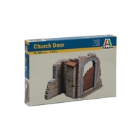 Italeri 1/35 Church Door Plastic Model Kit