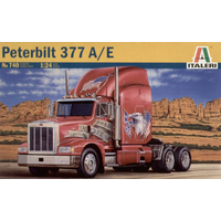 Italeri 0740 1/24 Classic Peterbilt 377 A/E Plastic Model Kit