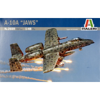 Italeri 1/48 A-10A "Jaws" Plastic Model Kit