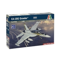 Italeri 1/48 EA-18G Growler Plastic Model Kit *Aus Decals*