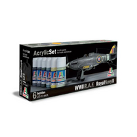 *DISC*Italeri R.A.F. / Royal Navy II (6) Acrylic Paint Set