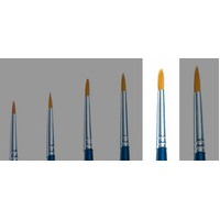 Italeri 2 Brush Synthetic Round - Single Pack Paint Brush