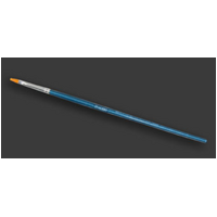 Italeri 2 Brush Synthetic Flat - Single Pack Paint Brush