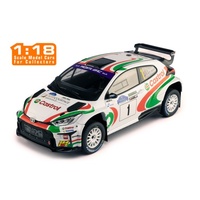 IXO Models 1/18 TOYOTA GR YARIS Rally2 #1 C.Ingram - A. Kihurani Voyonic Grampian Forest Rally 2024