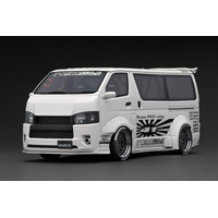 IXO Models 1/43 TOYOTA HIACE WIDEBODY 2018 - PEARL METALLIC WHITE
