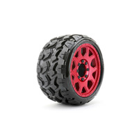Jetko 1/8 SGT 3.8 EX-TOMAHAWK/Claw Rim/Metal Red/Medium Soft/Glued/Blted