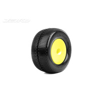 Jetko 1/10 2.2 Stadium Truck/Dish/Yellow Rim/Super Soft/Glued