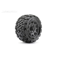 Jetko 1/10 ST 2.8 EX-ROCKFORM/Claw Rim/Black/Medium Soft/Glued(All Offsets)