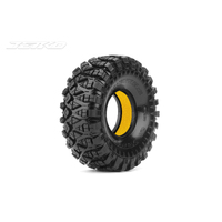 Jetko 1/10 CR2.2 Adventurer Tyres (Ultra Soft/Insert (Yellow)) [3302US6214YL]