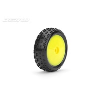Jetko 1/18 Buggy Front Capet Mini-B - Arena/Dish/Yellow Rim/Super Soft/Glued