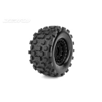 Jetko 1/5 XMT EX-WASTELAND/Claw Rim/Black/Medium Soft/Belted/24mm (TRAXXAS & ARRMA) [5804CBMSGB]