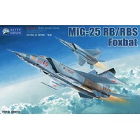 Kitty Hawk 1/48 MIG-25 RB/RBT Foxbat Plastic Model Kit