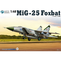 Kitty Hawk 1/48 MIG-25 PD/PDS Foxbat Plastic Model Kit
